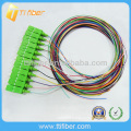 12 fiber cores colors fiber optic pigtail